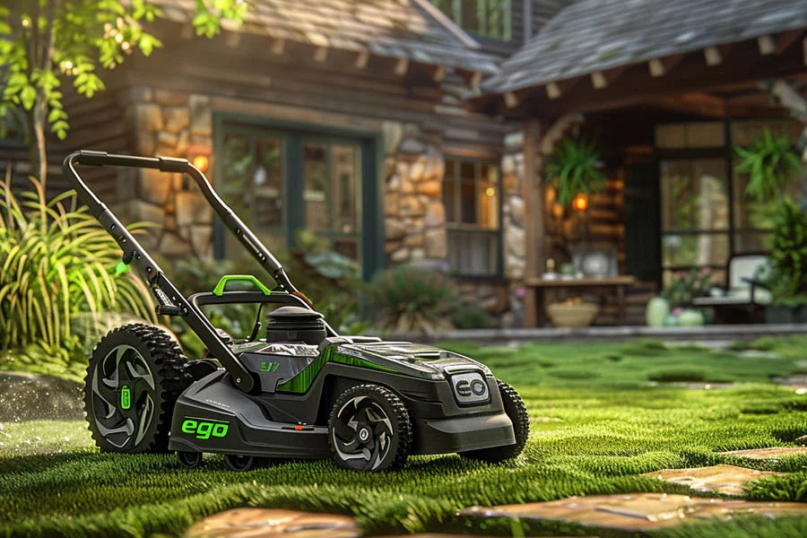 the lawn mower